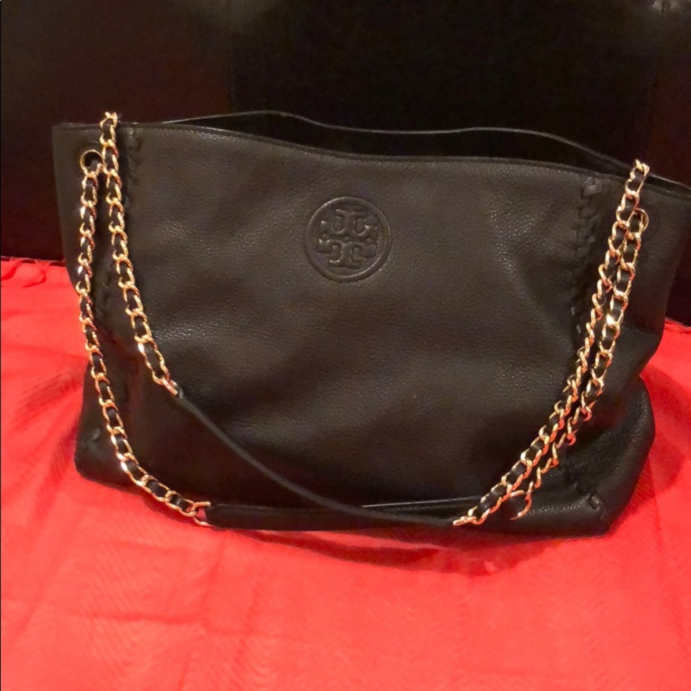 Pre-Owned Marion Chain Shoulder Slouchy Tote